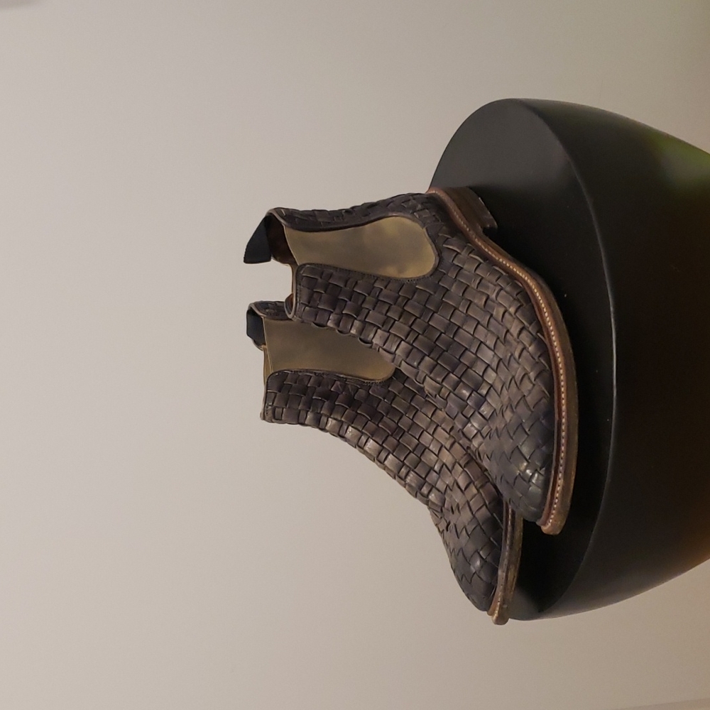 Leather boots
